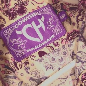 Girl's Medium Cowgirl Hardware Western Shirt